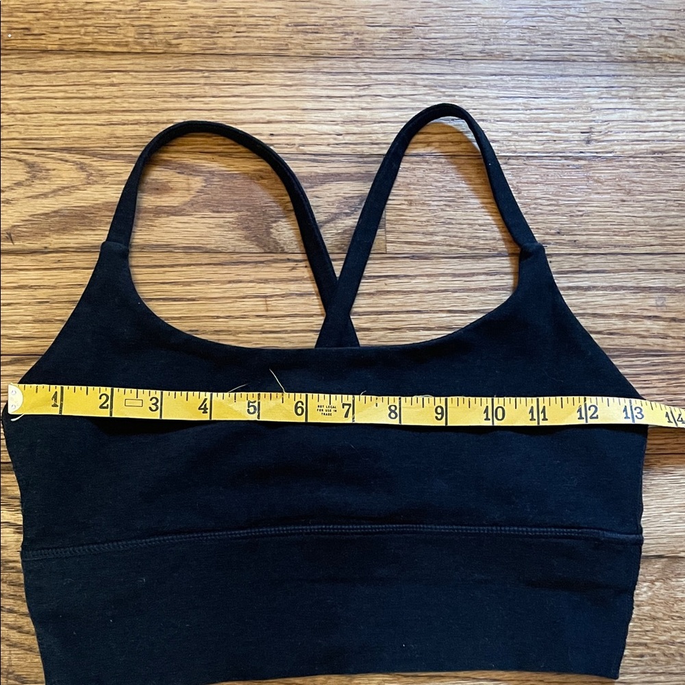 Vuori Black Strappy Elevation Sports Bra SzS - Picture 7 of 8